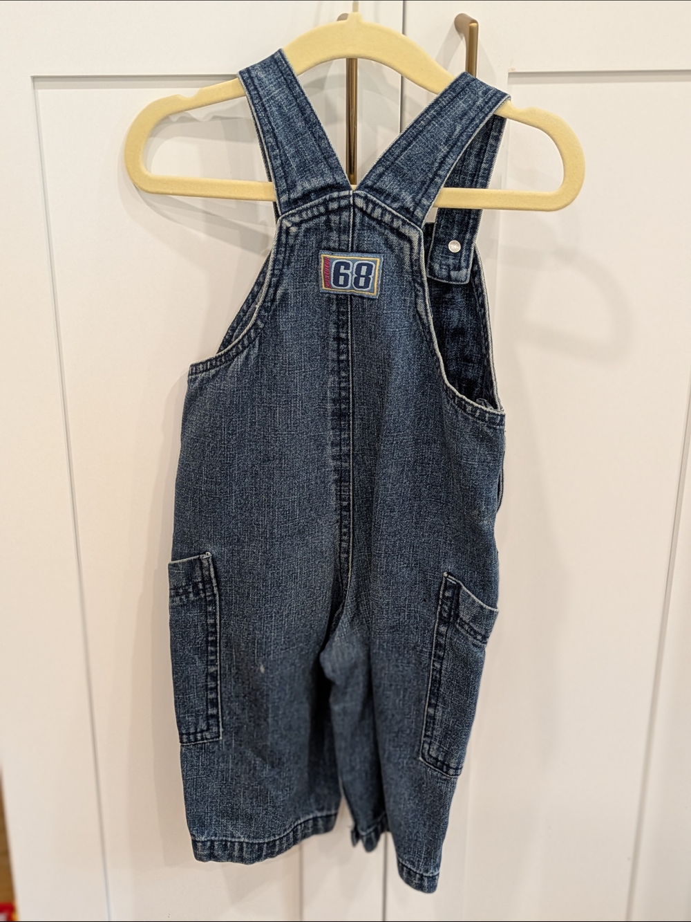 Disney Embroidered Winnie The Pooh Denim Overalls - Picture 2 of 6
